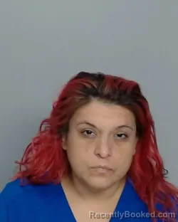 Mugshot of Patricia Ann Zamora booked in Nueces County, Texas on July 17, 2026