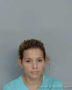 Mugshot of Kimberly Kay Salazar booked in Nueces County, Texas on July 22, 2026