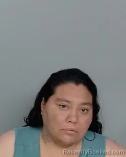 Mugshot of Desiree Ann Martinez booked in Nueces County, Texas on July 21, 2026