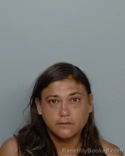 Mugshot of Kimberly Nicole Franklin booked in Nueces County, Texas on September 21, 2026