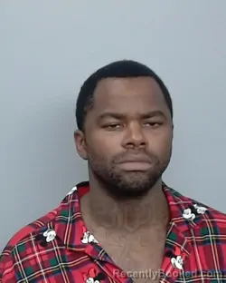 Mugshot of Courtney Bernard Henderson booked in Nueces County, Texas on August 29, 2026