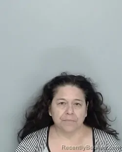 Mugshot of TERESA GARZA booked in Nueces County, Texas on June 20, 2026