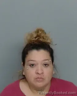 Mugshot of Jealsie Lynn Osorio booked in Nueces County, Texas on July 15, 2026