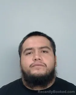 Mugshot of Juan Perez booked in Nueces County, Texas on September 14, 2026