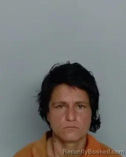 Mugshot of DEBRINA RODRIGUEZ booked in Nueces County, Texas on April 6, 2026
