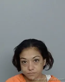 Mugshot of ANGELA MARIAH PEREZ booked in Nueces County, Texas on July 27, 2026