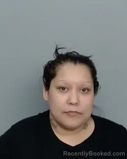 Mugshot of Jessica Lozano booked in Nueces County, Texas on September 3, 2026
