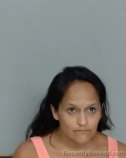 Mugshot of Christina Rodriguez booked in Nueces County, Texas on July 12, 2026