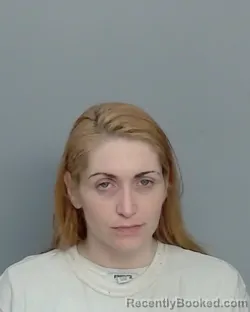 Mugshot of Katy Brown booked in Nueces County, Texas on July 16, 2026