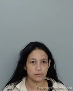 Mugshot of Merinda Perez booked in Nueces County, Texas on September 19, 2026
