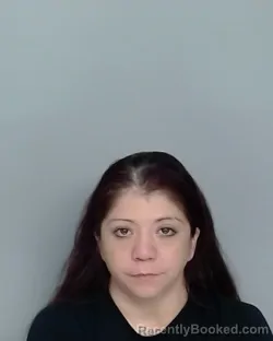 Mugshot of Erica Pedraza booked in Nueces County, Texas on July 22, 2026