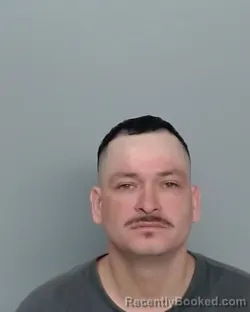 Mugshot of Alex Soliz booked in Nueces County, Texas on August 31, 2026