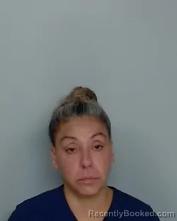 Mugshot of VERONICA DELGADO booked in Nueces County, Texas on July 16, 2026