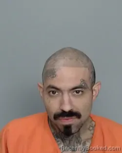 Mugshot of Steven Anthony Rodriguez booked in Nueces County, Texas on July 20, 2026