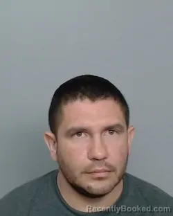 Mugshot of Eric James Maciel booked in Nueces County, Texas on August 29, 2026