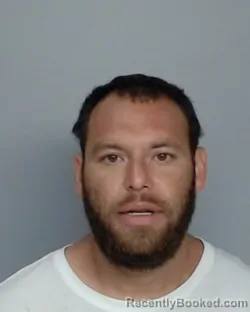 Mugshot of MIGUEL A. SALAZAR booked in Nueces County, Texas on April 6, 2026