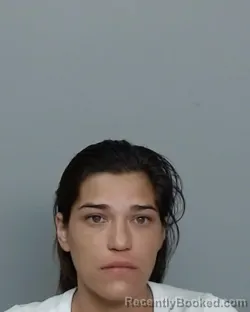Mugshot of Jazmine Trevino booked in Nueces County, Texas on July 16, 2026