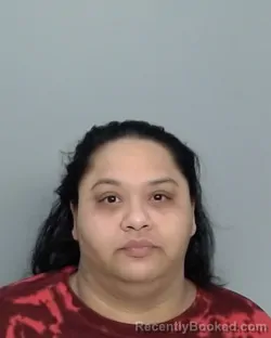Mugshot of Rebekah Ann Perez booked in Nueces County, Texas on July 20, 2026