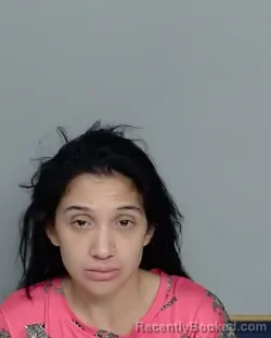 Mugshot of Clarissa Guajardo booked in Nueces County, Texas on July 22, 2026