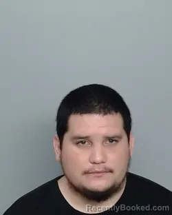 Mugshot of Andrew Saenz booked in Nueces County, Texas on September 4, 2026