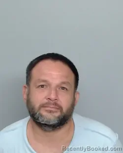Mugshot of Vicente Sarate booked in Nueces County, Texas on September 8, 2026