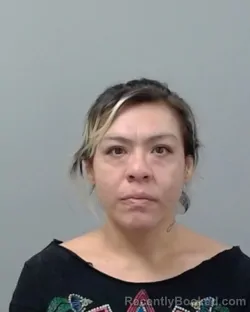 Mugshot of MICHELLE GUERRERO booked in Nueces County, Texas on April 27, 2026