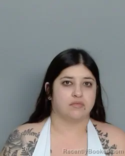 Mugshot of BRIANA LIZETTE HERNANDEZ booked in Nueces County, Texas on May 31, 2026