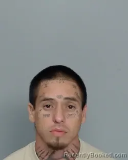 Mugshot of Manuel Perez booked in Nueces County, Texas on July 11, 2026