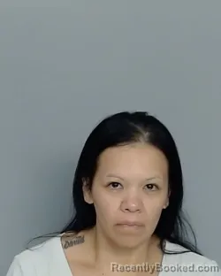 Mugshot of Julie Ann Morin booked in Nueces County, Texas on July 21, 2026