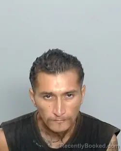 Mugshot of Bernardo Torres booked in Nueces County, Texas on September 10, 2026