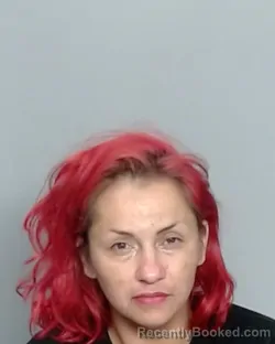 Mugshot of REGINA NICOLE DIAZ booked in Nueces County, Texas on April 3, 2026