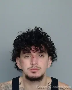 Mugshot of Raymond Soliz booked in Nueces County, Texas on August 9, 2026