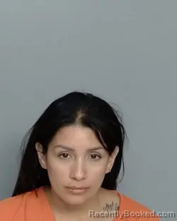 Mugshot of GABRIELLA MEDINA booked in Nueces County, Texas on June 14, 2026