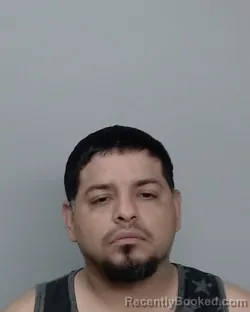 Mugshot of Juan Carlos Perez booked in Nueces County, Texas on August 30, 2026