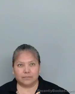 Mugshot of Rosenda Castillo booked in Nueces County, Texas on September 8, 2026