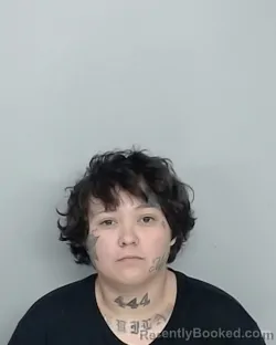 Mugshot of Cierra Raine Aguilar booked in Nueces County, Texas on July 19, 2026
