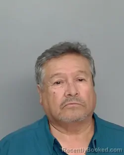Mugshot of Ruben Lopez Luna booked in Nueces County, Texas on July 18, 2026