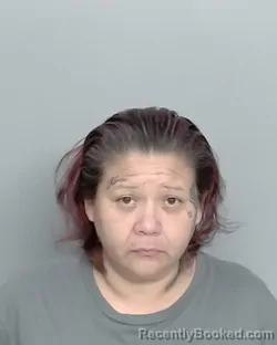 Mugshot of VALERIE MARTINEZ ALEMAN booked in Nueces County, Texas on May 27, 2026