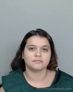 Mugshot of Jasmin Marie Dimbleby booked in Nueces County, Texas on September 7, 2026