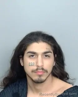 Mugshot of ADRIAN ANDRADE booked in Nueces County, Texas on April 24, 2026