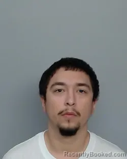 Mugshot of Nicolas Abrego booked in Nueces County, Texas on September 5, 2026