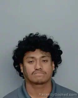 Mugshot of Isaiah Reyna booked in Nueces County, Texas on August 26, 2026