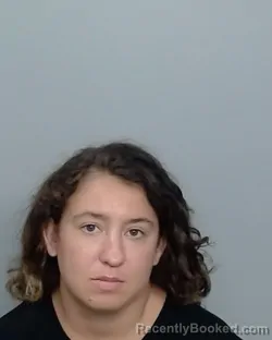 Mugshot of Marissa Lee Hernandez booked in Nueces County, Texas on September 15, 2026