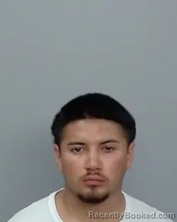 Mugshot of Sergio Lopez booked in Nueces County, Texas on September 12, 2026
