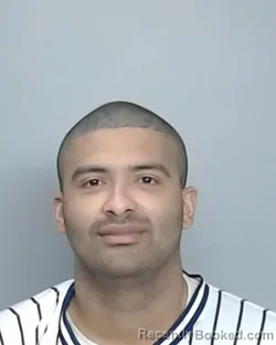 Mugshot of DEREK MOSES GALLEGOS booked in Nueces County, Texas on April 7, 2026