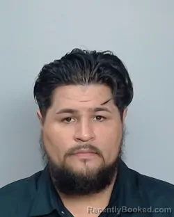 Mugshot of Jose Dejesus Ruiz booked in Nueces County, Texas on September 4, 2026
