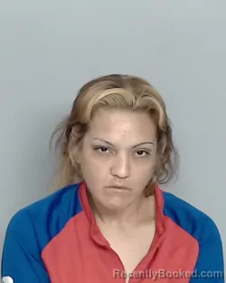 Mugshot of FELICIA JIMENEZ booked in Nueces County, Texas on June 17, 2026