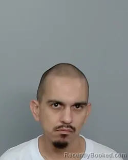 Mugshot of Adam Santos Hernandez booked in Nueces County, Texas on September 10, 2026
