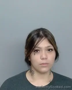 Mugshot of Alexandra Lopez booked in Nueces County, Texas on September 13, 2026