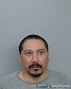 Mugshot of Alfredo Vasquez booked in Nueces County, Texas on August 26, 2026